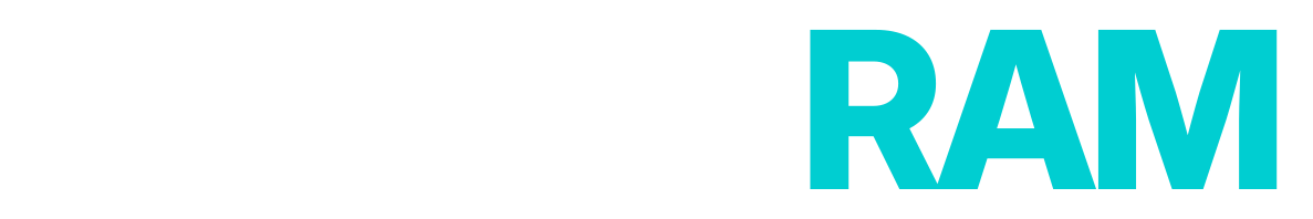 Dark chrome logo — on-dark transparent