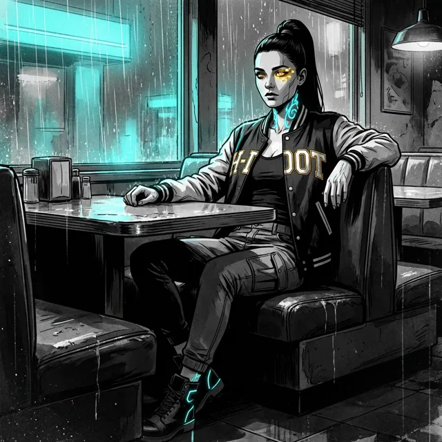 Aiche Dot sitting